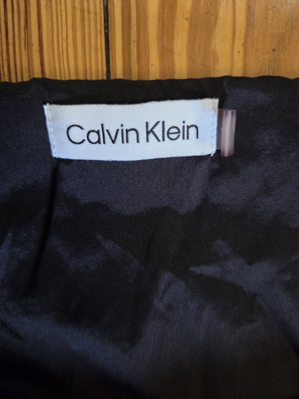 Calvin Klein Classic Wine, White and Black Tweed Mini Skirt - Picture 8 of 8
